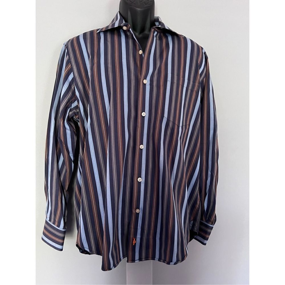 Sette Ponti  Mens Dress Shirt, size L